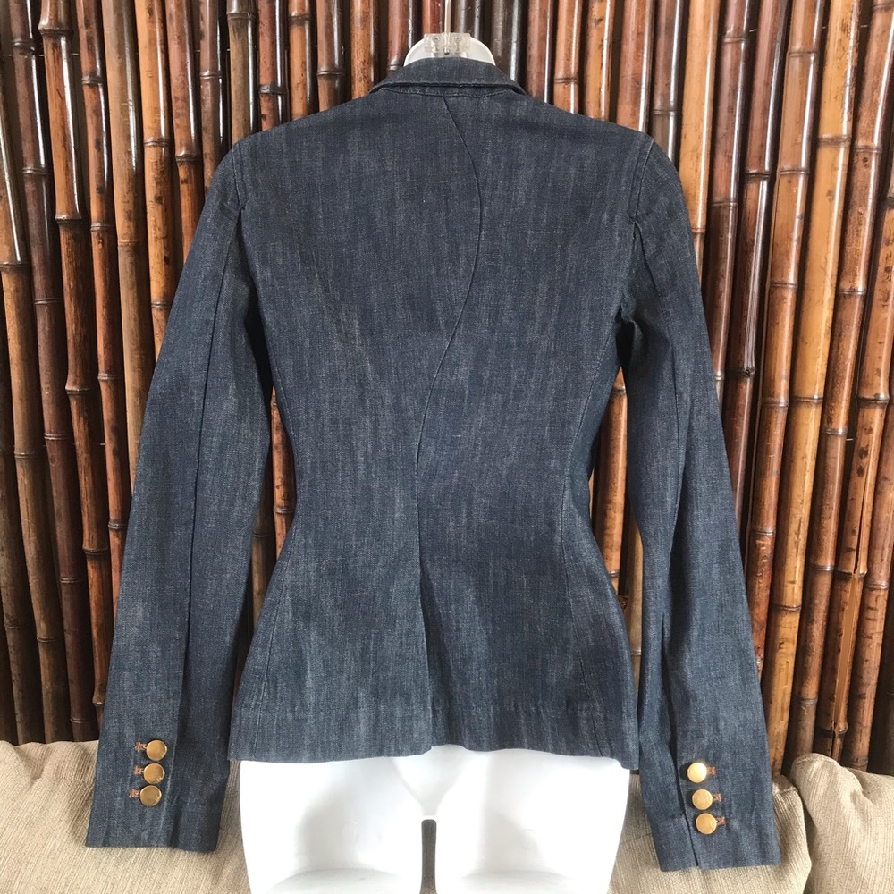 SALE!⚡️A|X Denim Blazer Women’s Size XS - Picture 3 of 8